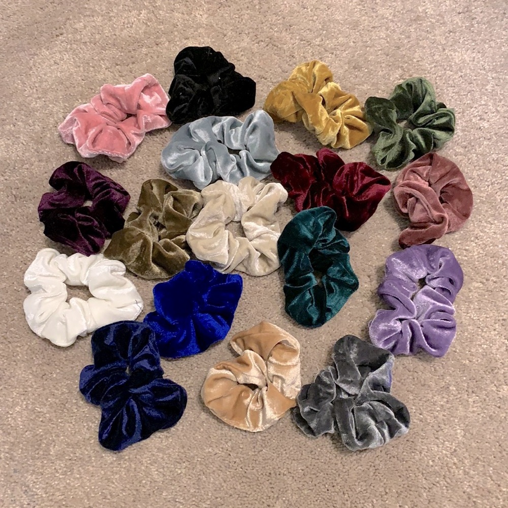Different colored Scrunches